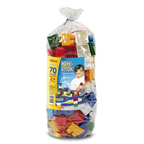 Конструктор ЮНІКА 0118 Юні-блок 70 дет. Конструктор ЮНІКА 0118 Юні-блок 70 дет.