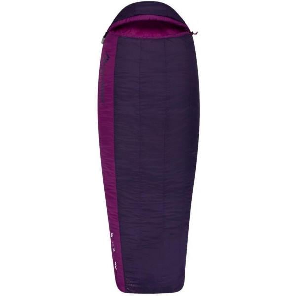 Спальний мішок Sea to Summit Quest QuII Women"s Long 2019 Right Zip спальник жіночій, Blackberry/Grape, Regular (AQU2-WR)