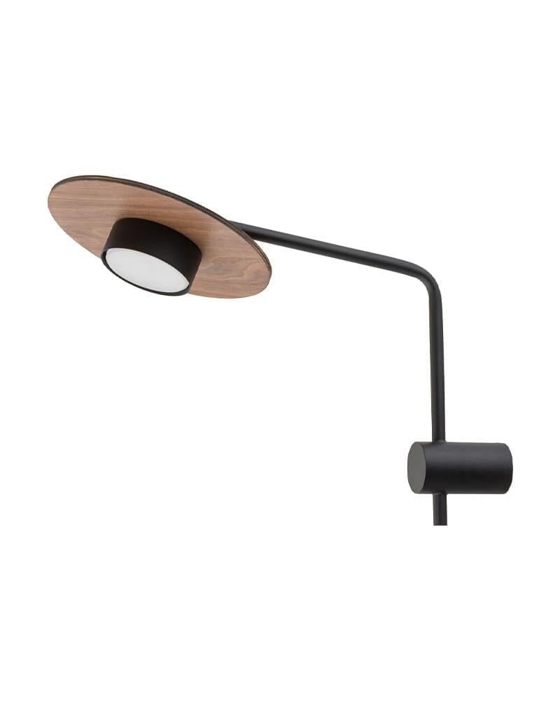 Светильник настенный Nowodvorski Disk 7645 Bl GX53 1x8W IP20 Черный/Коричневый