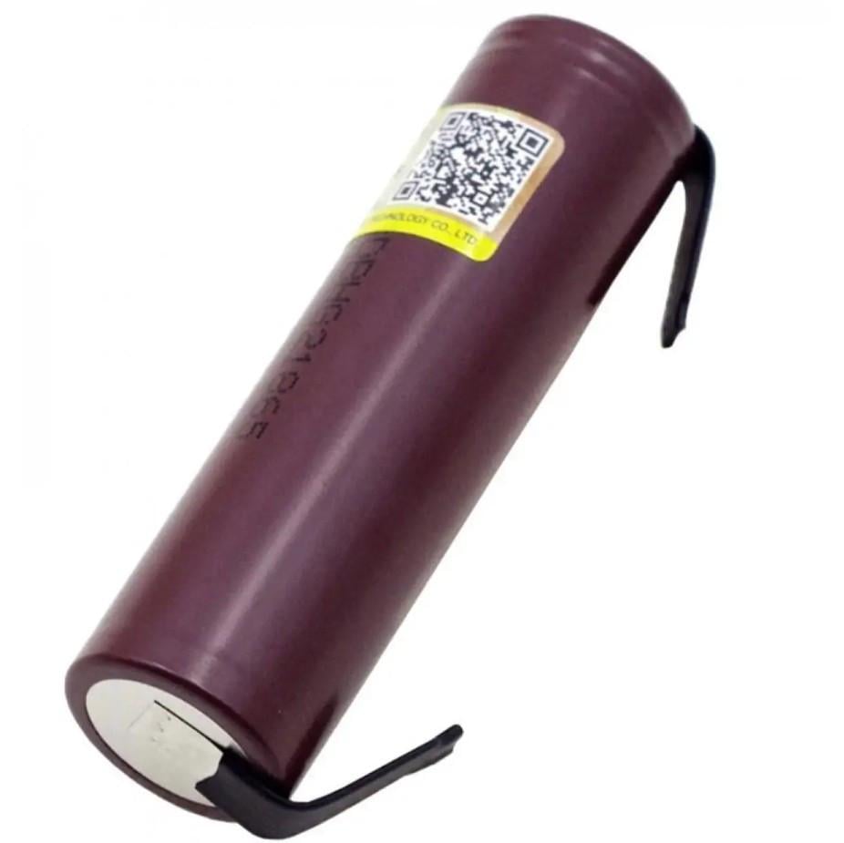Аккумулятор высокоточный LiitoKala HG2 LG 20A 3000mAh Li-Ion 18650 с клеммами сопротивление <20 мОм Brown (1947652624)