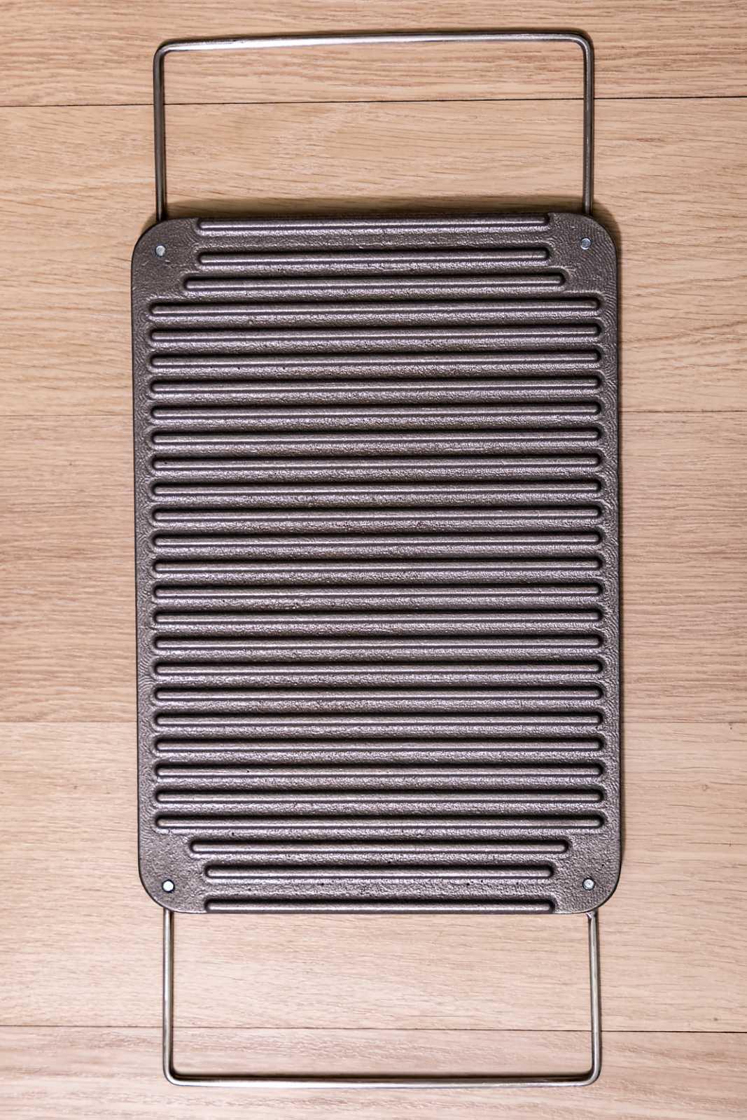 Плита чугунная KHLP Аскет гриль для мангала 540х245/350х245 мм - фото 8 Плита чугунная KHLP Аскет гриль для мангала 540х245/350х245 мм - фото 8