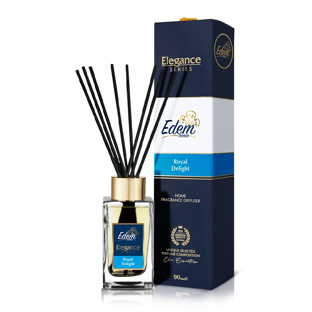 Аромадиффузор с палочками Edem Elegance Royal Delight 90 мл (EH25378)