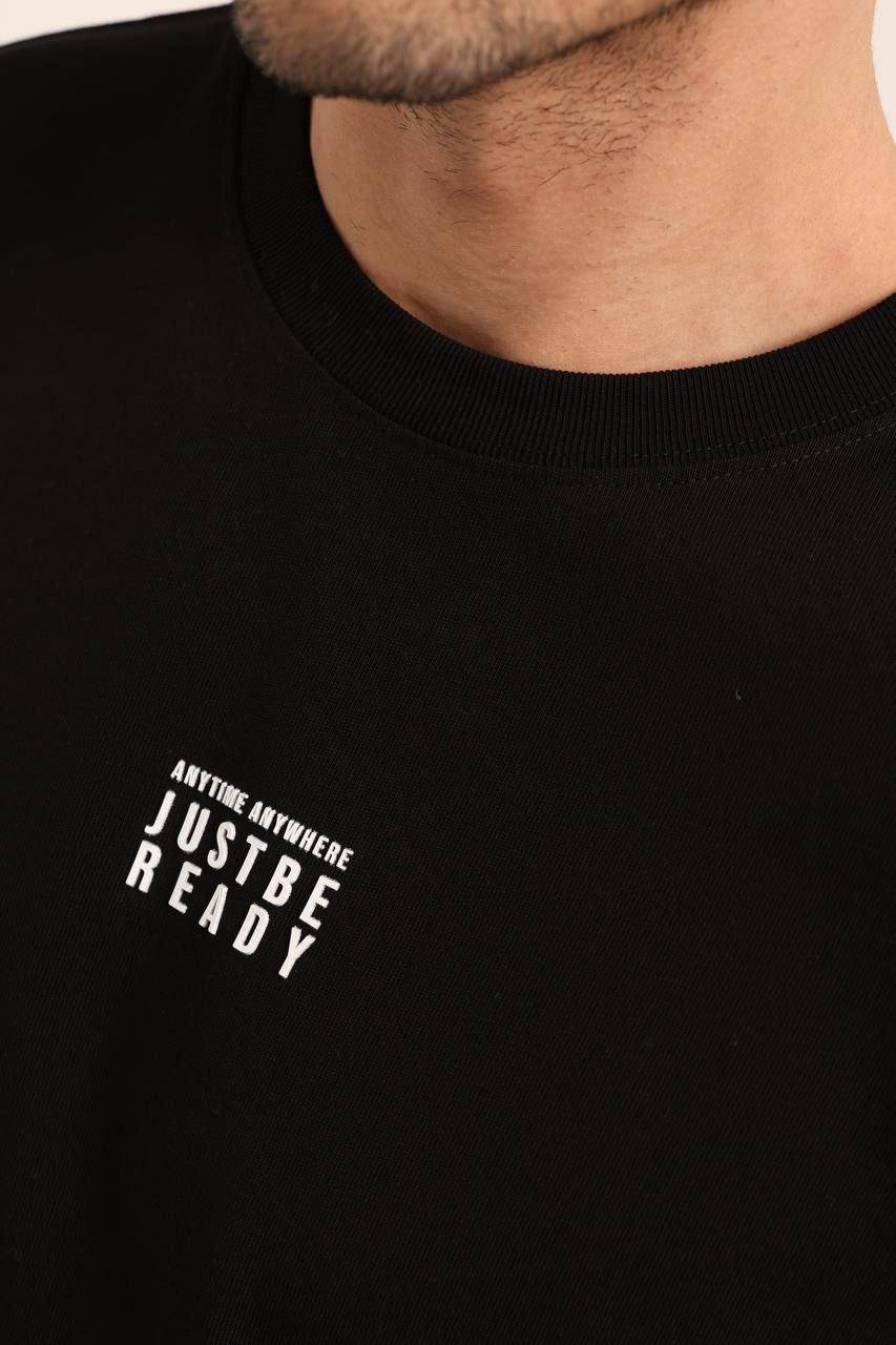 Футболка Oversize M Чорний (0087) - фото 2 Футболка Oversize M Чорний (0087) - фото 2