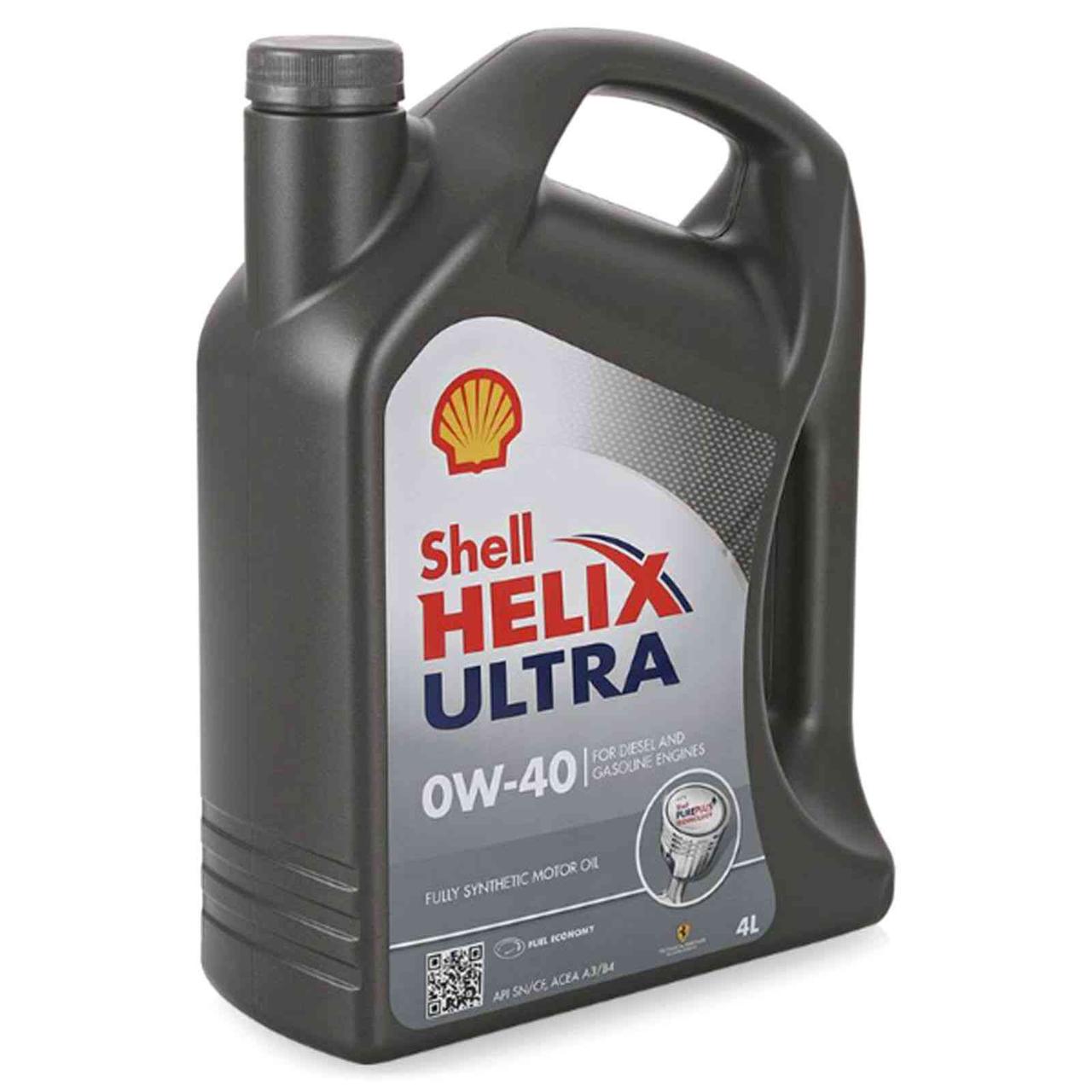 Моторне мастило Shell Helix Ultra 0W-40 4 л