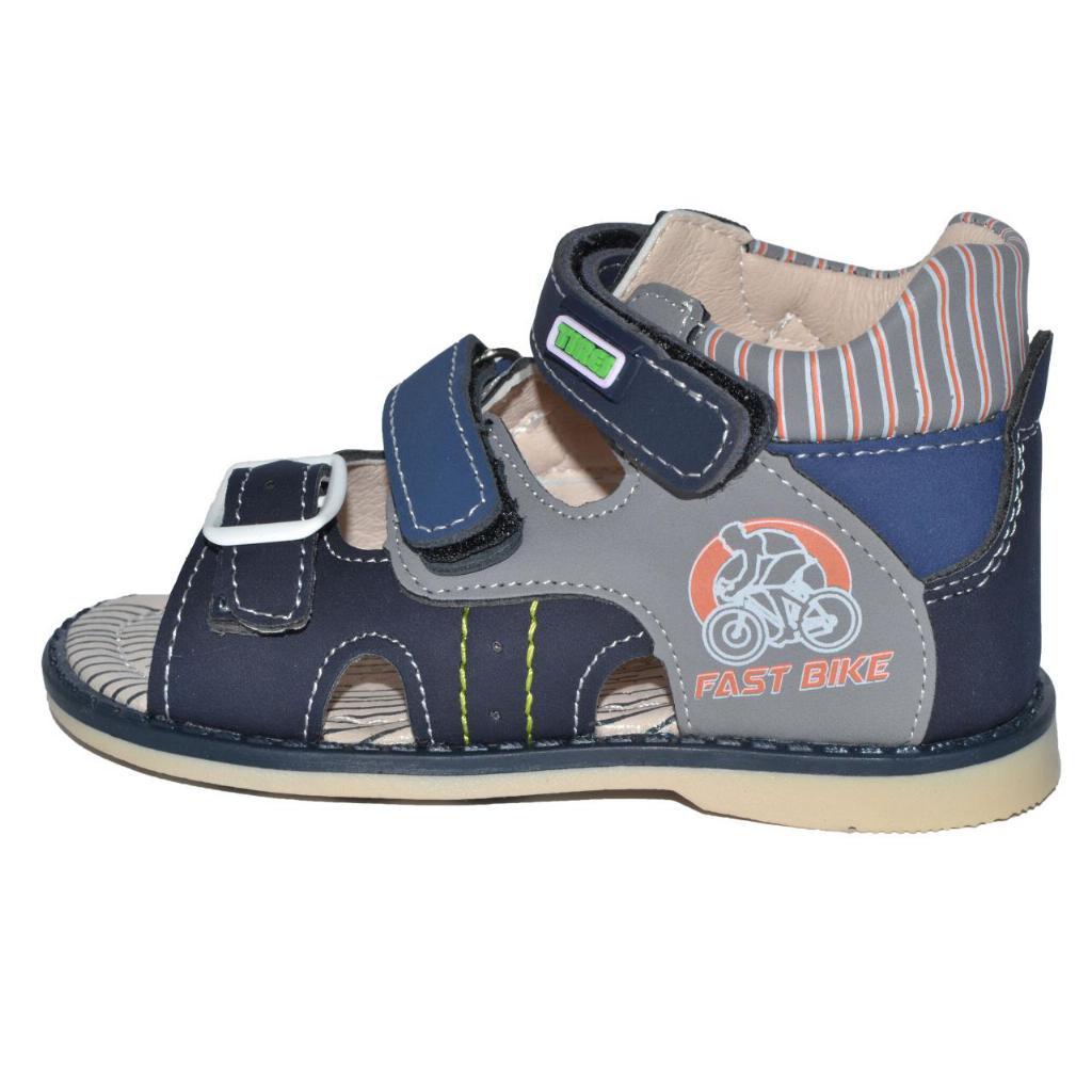 Босоножки для мальчика Tom.m 109-7185-01 р. 21 13,8 см Синий Босоножки для мальчика Tom.m 109-7185-01 р. 21 13,8 см Синий