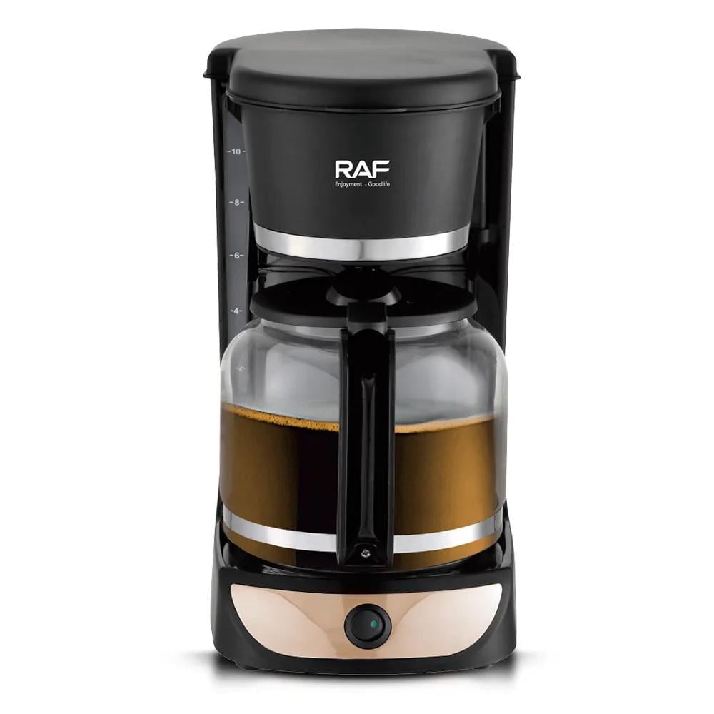 Кофеварка электрическая RAF R.139 900 W 1,8 л Black (3_04448) - фото 2