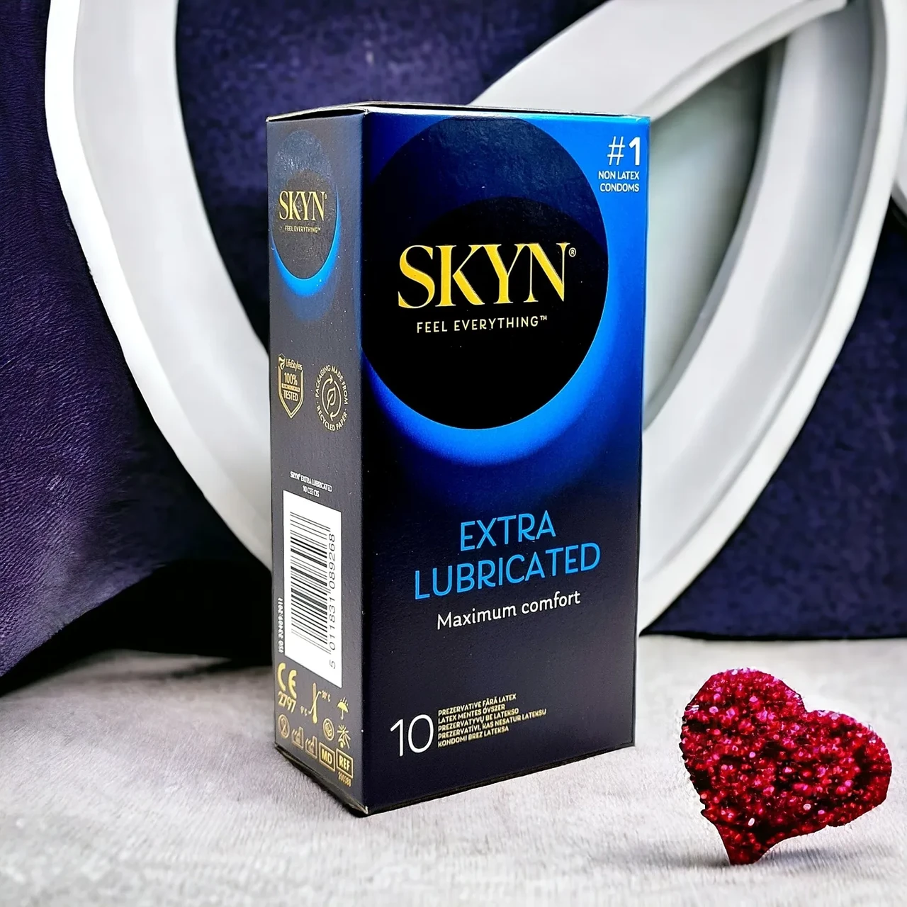 Презервативы SKYN Extra Lube безлатексные 10 шт. - фото 8 Презервативы SKYN Extra Lube безлатексные 10 шт. - фото 8