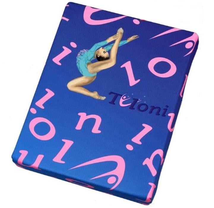 Подушка для растяжки Tuloni ZOE NKV-SHK07 22x17 см Розовый/Лиловый/Голубой