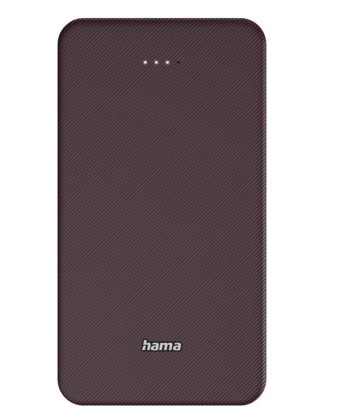Повербанк Hama 20000 mAh 15 Вт Сливовой (00201715)