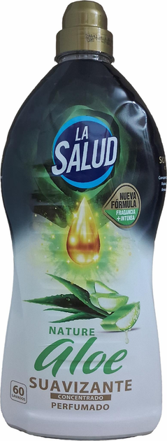 Пом'якшувач з ароматом алое La Salud Nature Aloe Suavizante Concentrado 60 прань 1350 мл