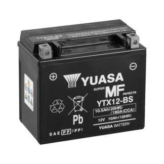 Аккумулятор YuasaBatteryEuropeGmb МОТО MF VRLA Battery YTX12-BS сухозаряженный 12V 10,5Ah