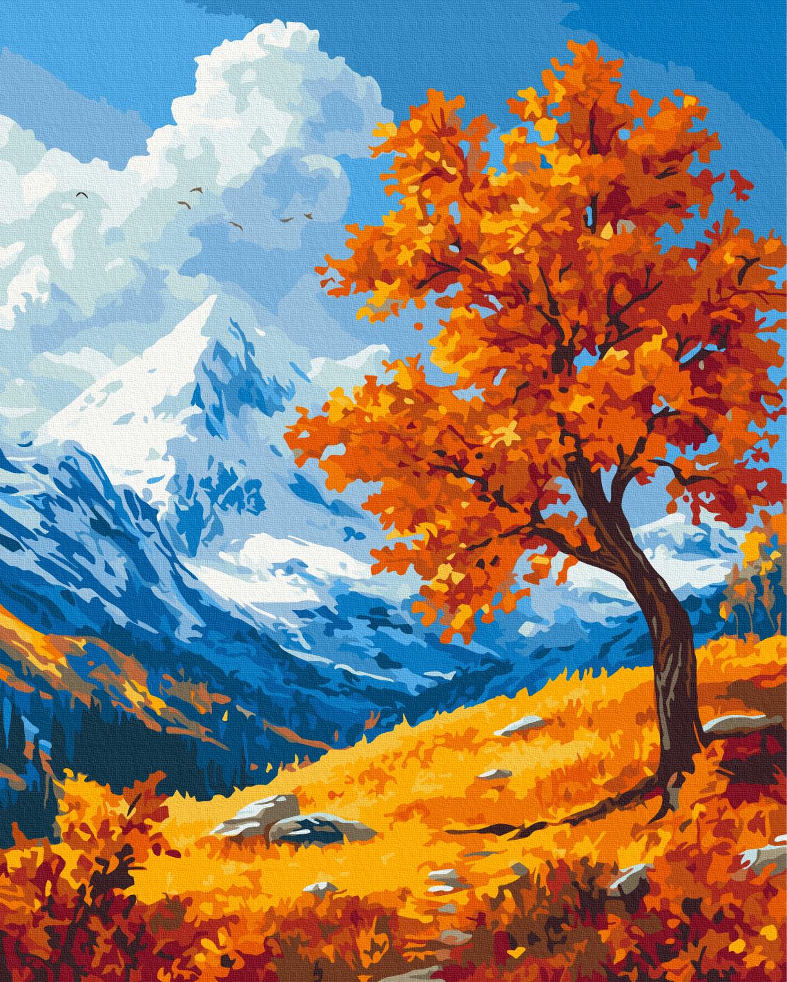 Картина по номерам Brushme Осенний пейзаж 40x50 см (BS54396)