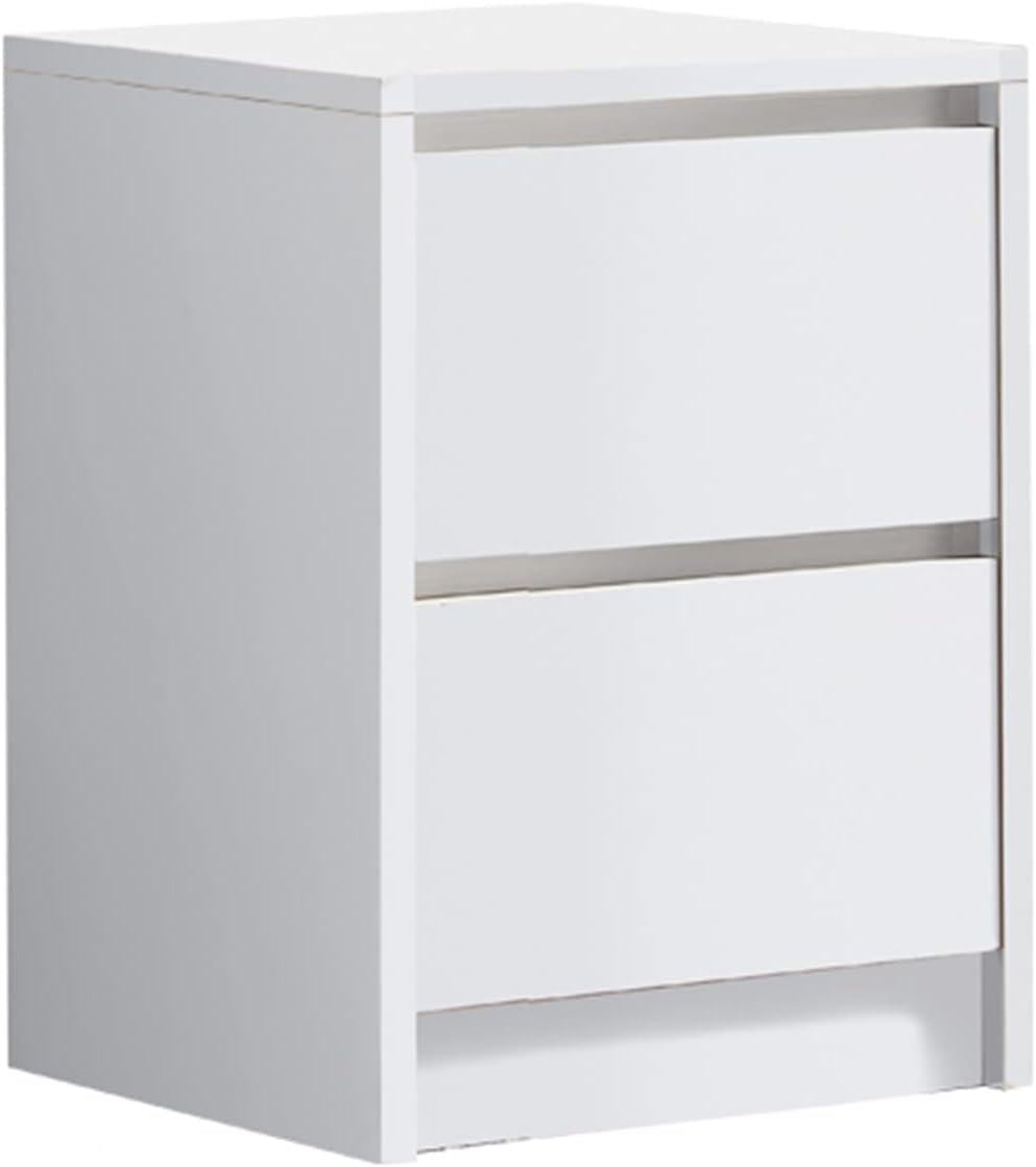 Прикроватная тумбочка с ящиками без ручек в стиле модерн 41х32х30 см Fast Comfort FC-7612 (28447212)