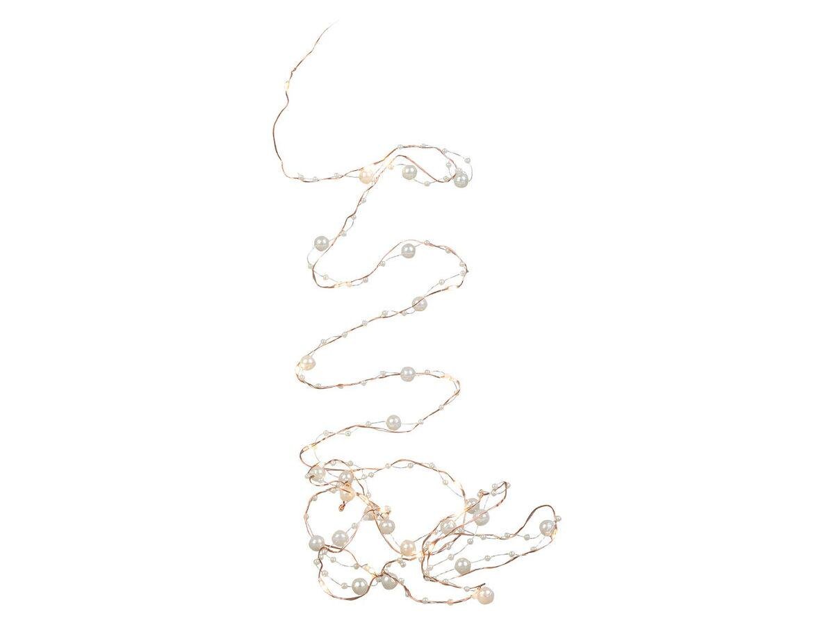 Гирлянда Струнная медная с бусинками Livarno Home 20 LED с таймером 2,3 м (N1-00550)