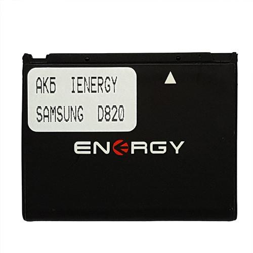 Аккумулятор iENERGY для SAMSUNG D820 (700 mAh)
