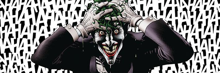 Постер плакат Джокер Убийственная Шутка/The Joker Killing Joke 53x158 см