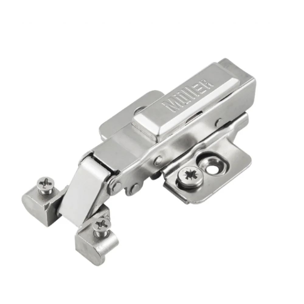 Петля Muller Profi Line накладна 95° Clip-On для алюмінієвого профілю з доводчиком (MP0028)