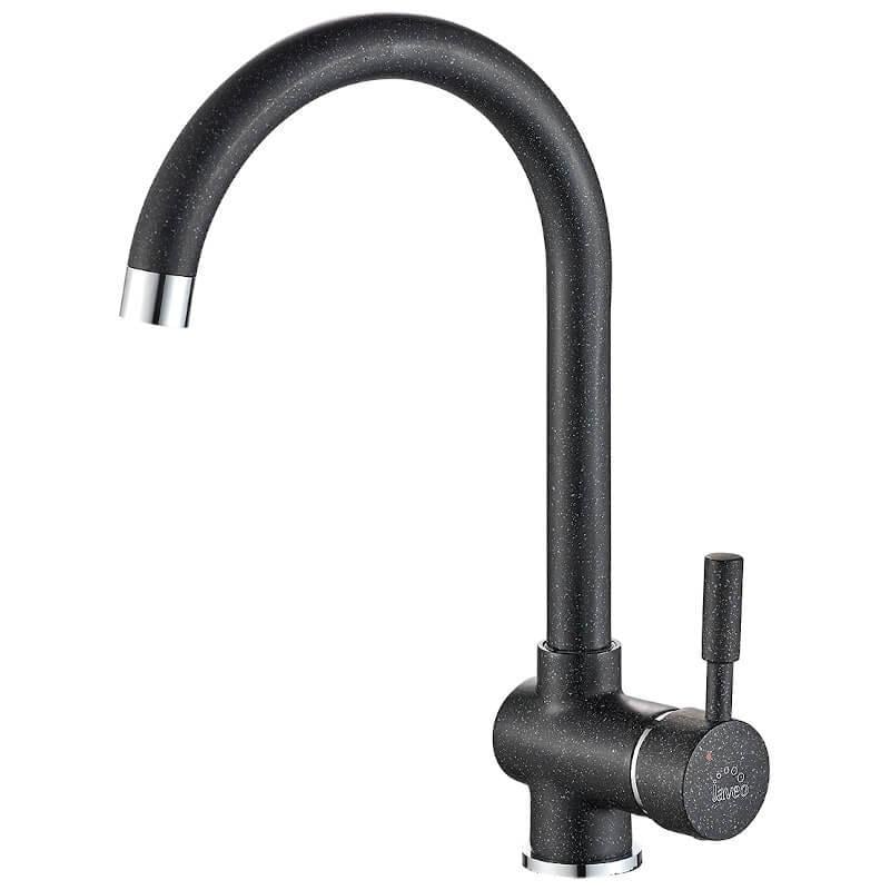 Смеситель Laveo LETE для мойки с изливом U Черный (BQX_768D) Смеситель Laveo LETE для мойки с изливом U Черный (BQX_768D)