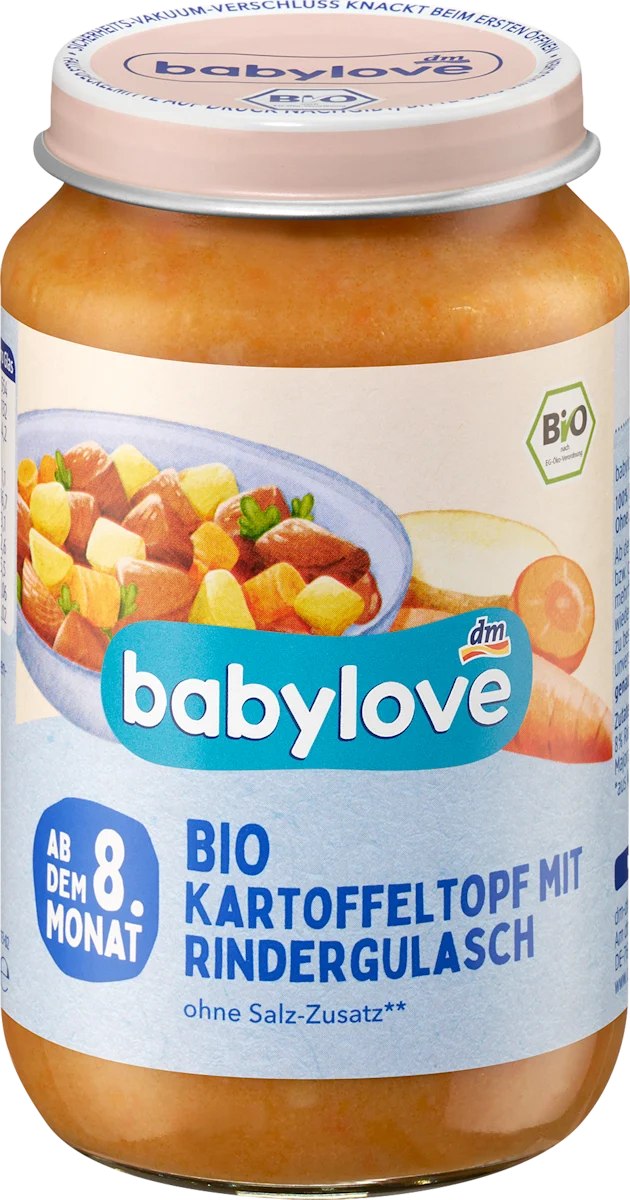 Пюре картофельное с гуляшем из говядины для детей с 8 месяцев 220 г (ГБ-020)