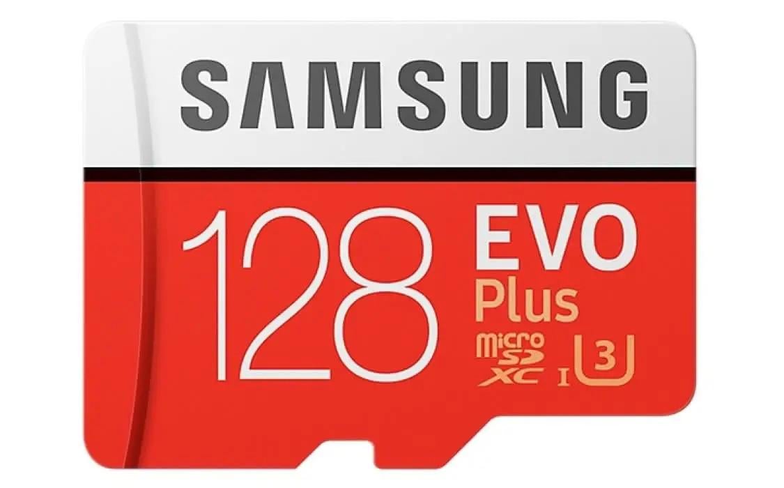 Карта памяти Samsung EVO Plus microSDXC 128GB UHS-I Class 10 и адаптер SD