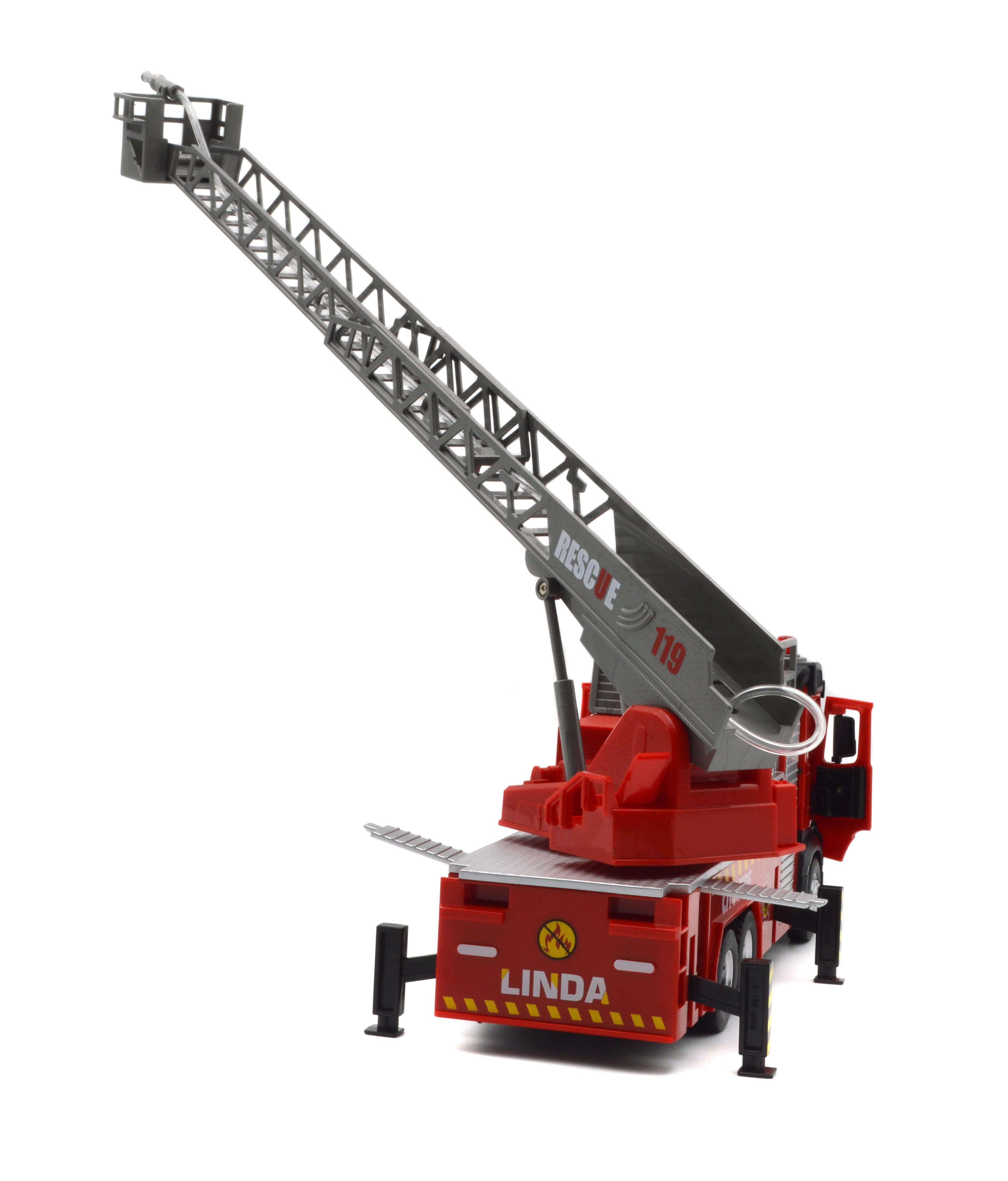 Пожарная машина 8181-1 инерция/звук/свет (8181-1) - фото 4 Пожарная машина 8181-1 инерция/звук/свет (8181-1) - фото 4