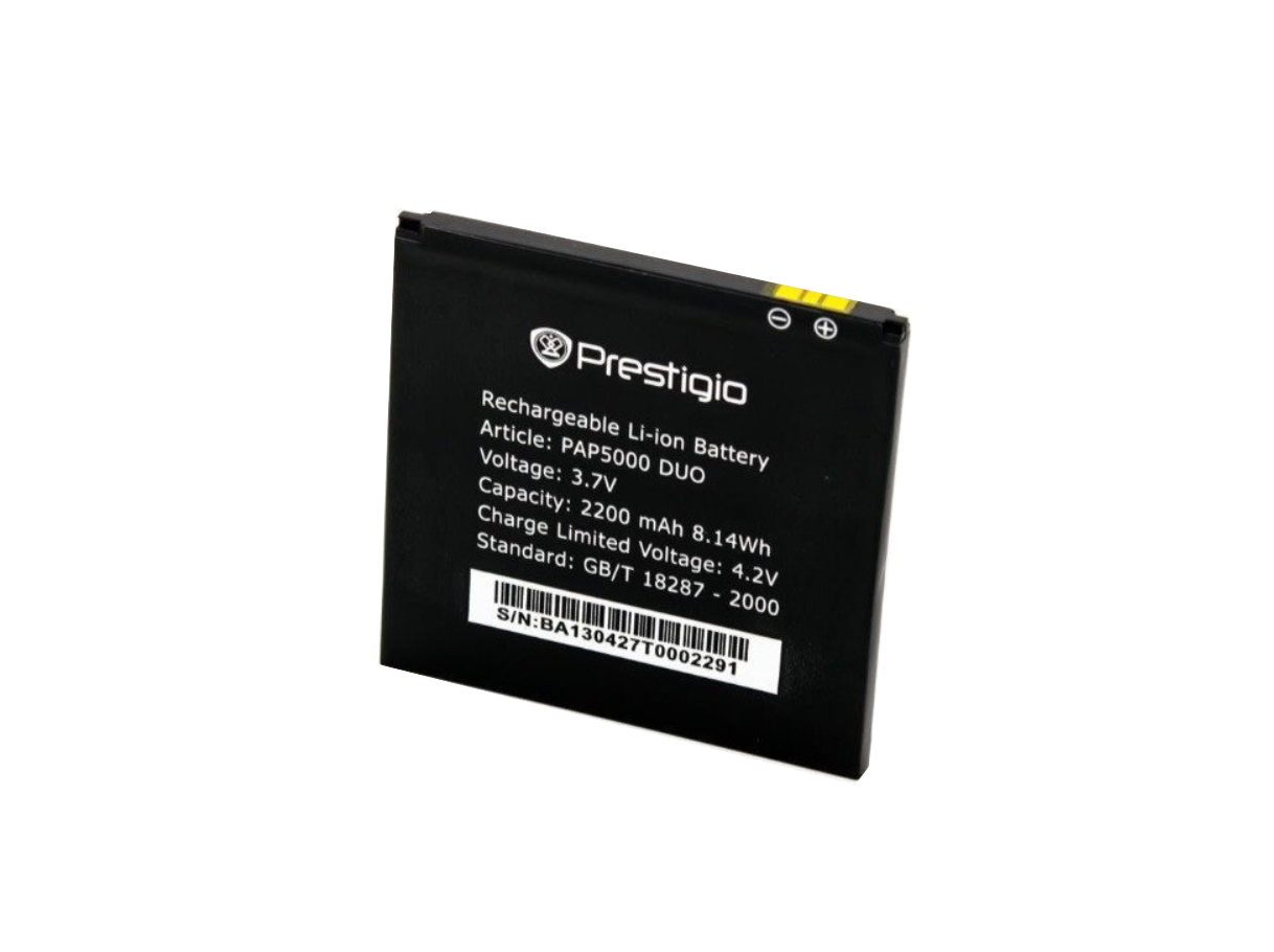 Акумулятор для телефону Prestigio PAP 5000 2200 mah (740561756)