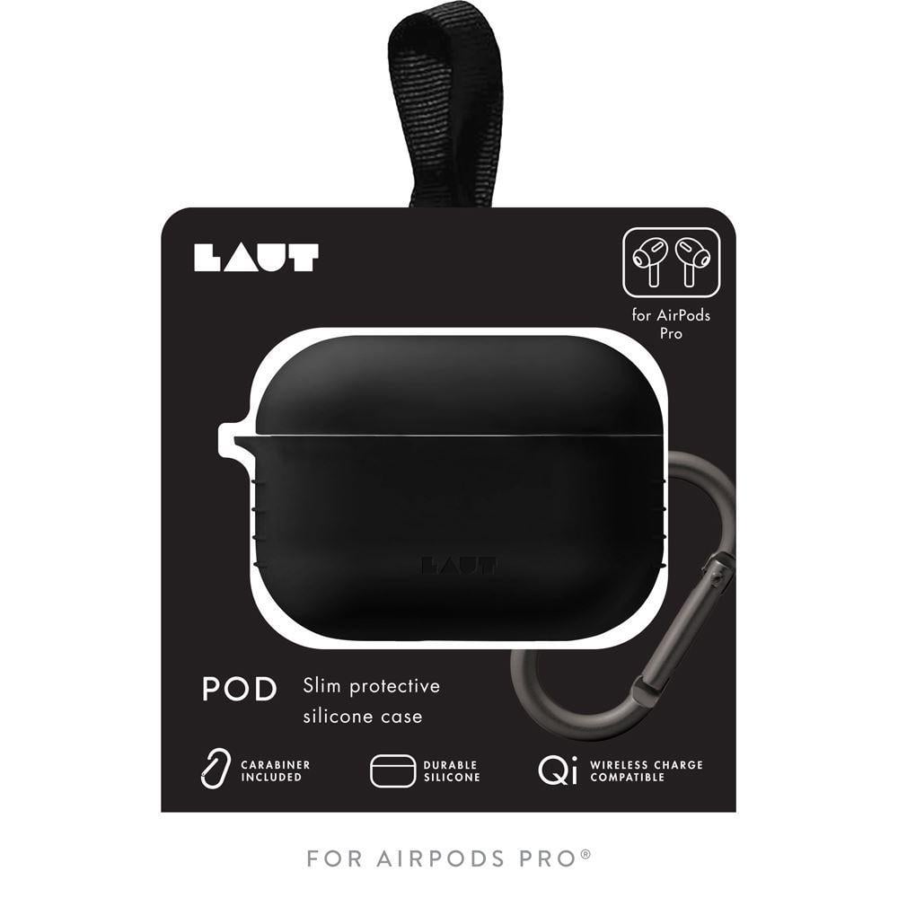 Силиконовый чехол для наушников Laut POD Case for AirPods Pro, Black (L_APP_POD_BK) - фото 5