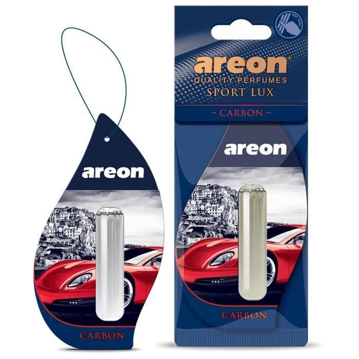 Ароматизатор на зеркало Areon Sport Lux Liquid Carbon 5 мл (LX04)