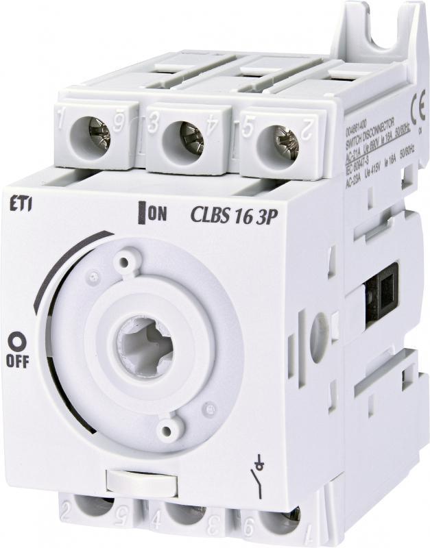 Выключатель нагрузки ETI CLBS 16 3Р 16A без рукоятки (4661400)