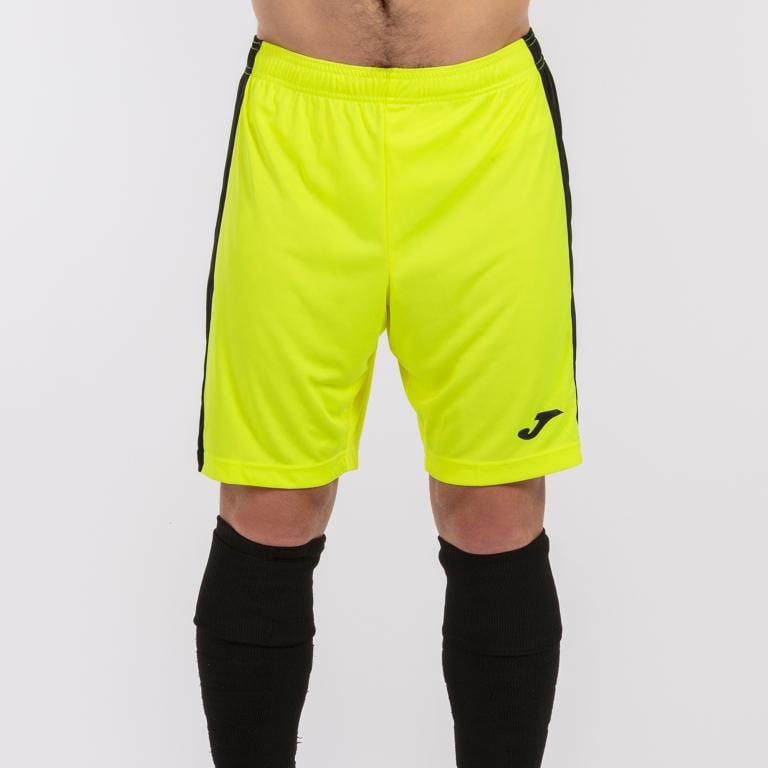 Шорты Joma 101657.061 Maxi Short Fluor S Yellow-Black (8424309061944)