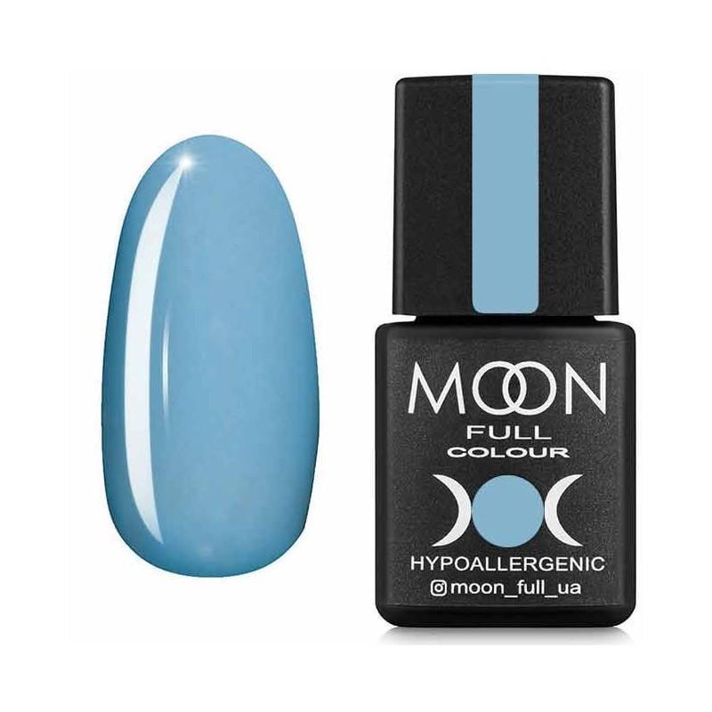 Гель-лак Moon Full Summer UV/LED 8 мл №630 Нежно-голубой с шиммером