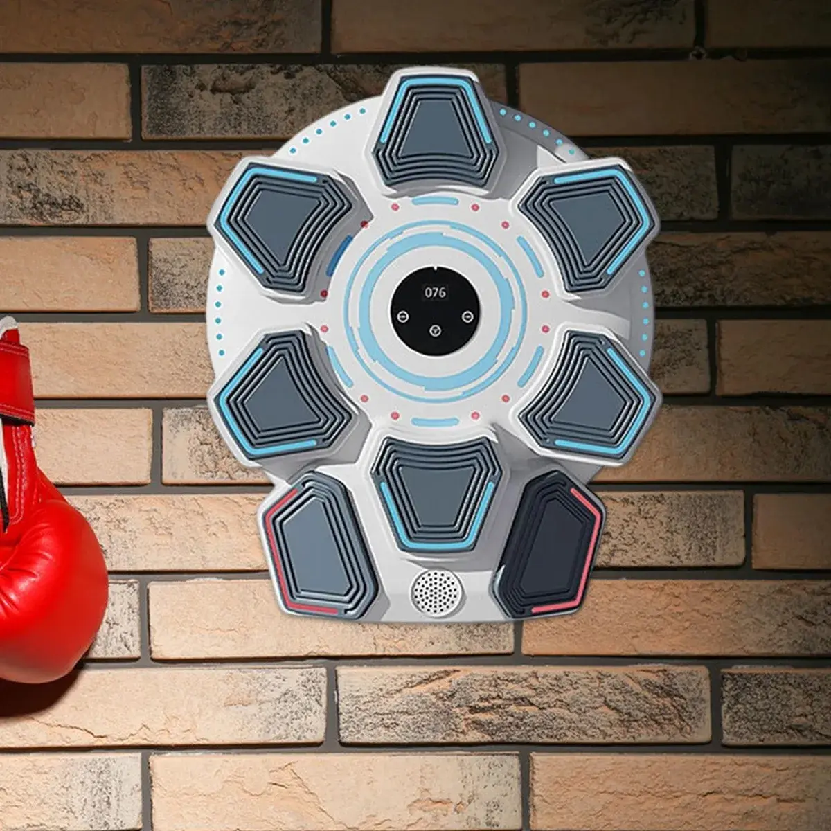 Настінний боксерський тренажер 8 цілей/музична мішень-тренажер з рукавичками (30233892) - фото 3 Настінний боксерський тренажер 8 цілей/музична мішень-тренажер з рукавичками (30233892) - фото 3