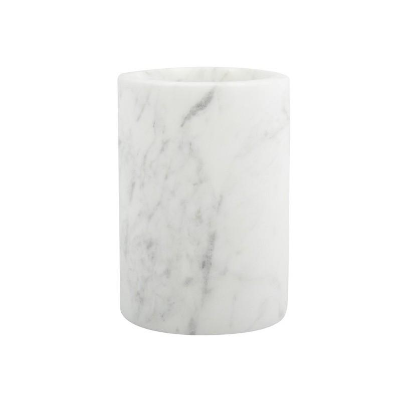 Стакан для зубных щеток Spirella SANA мрамор 7,2х10,2 см Белый (10,20761)
