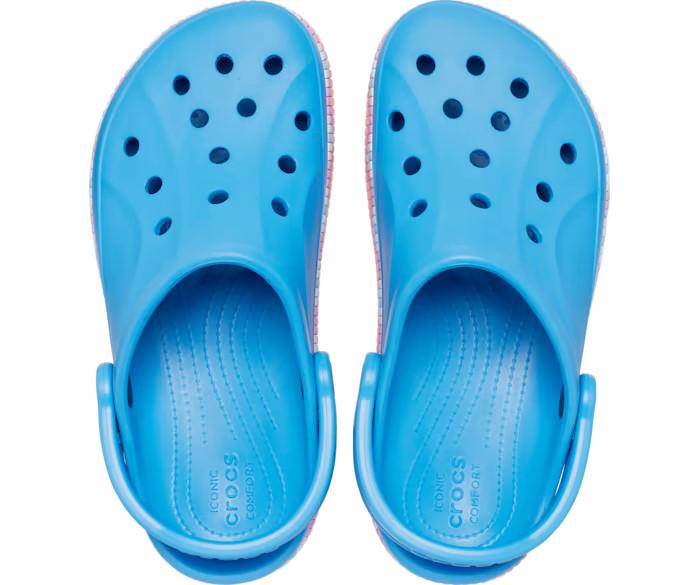 Сабо Crocs Bayaband Chevron р. W8/EUR 38-39 Powder Blue/Multicolor  (9381528) - фото 3