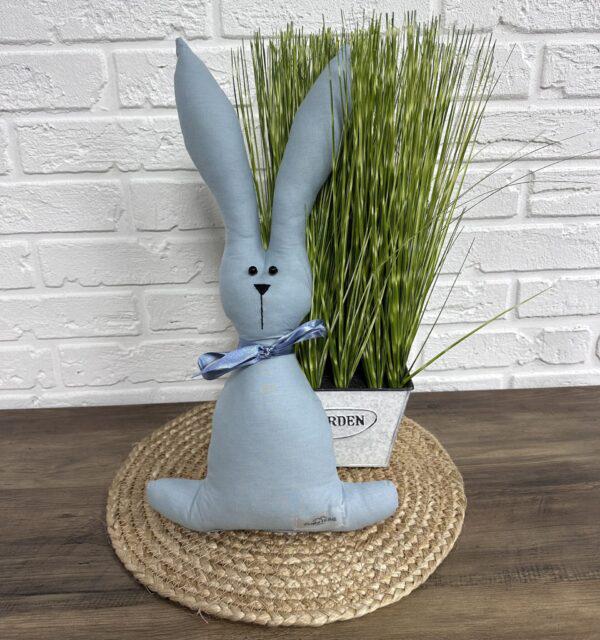 Кролик пасхальный Comfort Home Blue 45 см