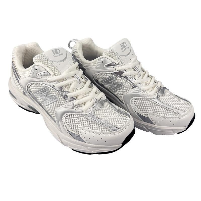 Кроссовки женские 530 летние 10504-4 p. 40 25,5 см Белый с серым