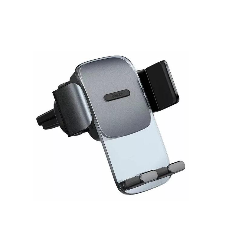 Автодержатель для телефона BASEUS Easy Control Clamp Car Mount Holder Air Outlet Version Black (SUYK000101) - фото 5 Автодержатель для телефона BASEUS Easy Control Clamp Car Mount Holder Air Outlet Version Black (SUYK000101) - фото 5