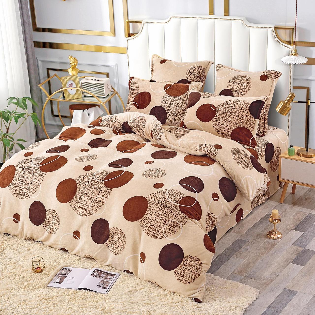 Комплект постельного белья велюровый (25267)