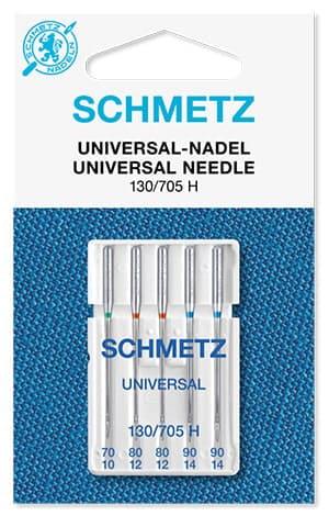 Игла универсальная Universal №80 1 шт. 80 2 шт. 90 2 шт. SCHMETZ бытовой швейной машинки