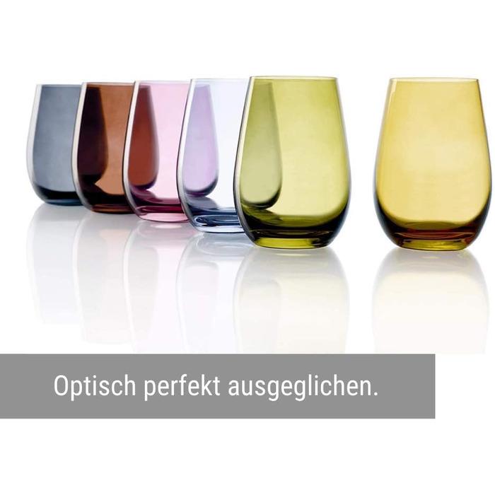 Набор стаканов для воды Elements Stölzle Lausitz 335 мл 6 предметов Разноцветный (35209S001) - фото 6 Набор стаканов для воды Elements Stölzle Lausitz 335 мл 6 предметов Разноцветный (35209S001) - фото 6