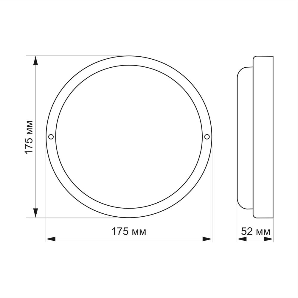 Світильник LED TITANUM IP65 круглий 20 W 6500K TL-BHR-206 - фото 3