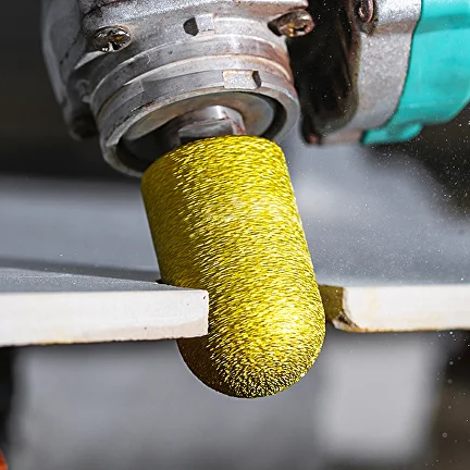 Насадки на болгарку для шлифовки с алмазным напылением 4 шт. (C01385) - фото 7 Насадки на болгарку для шлифовки с алмазным напылением 4 шт. (C01385) - фото 7