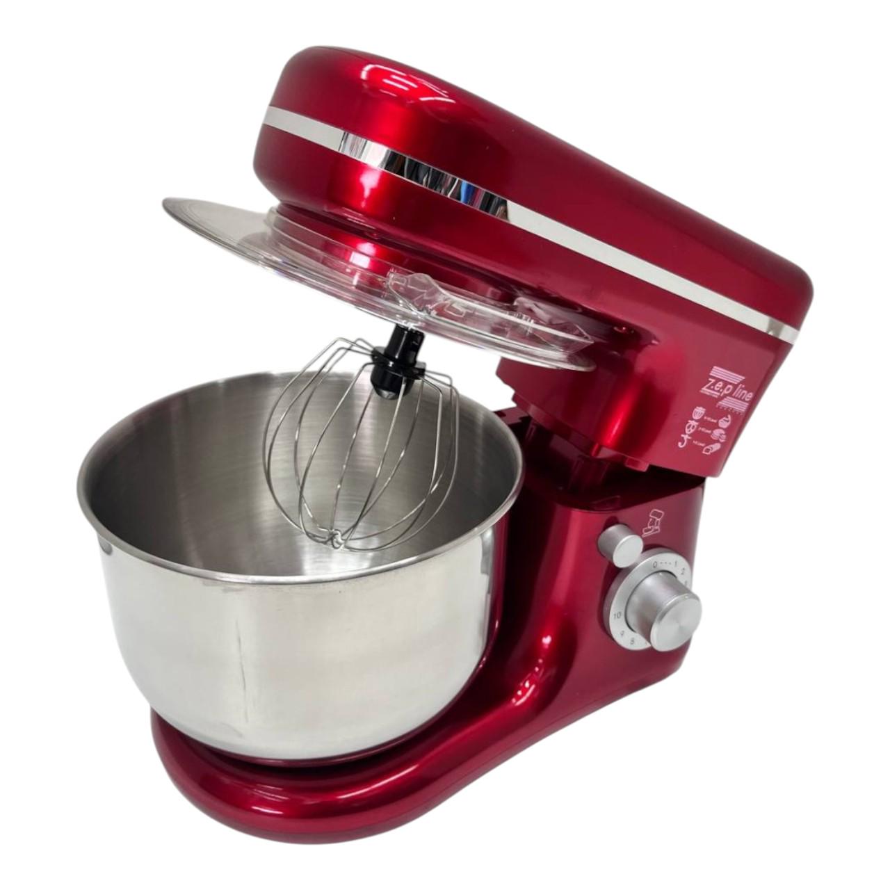 Тестомеснабор планшетный тестомисс Zepline ZP-9832 с металлической чашей и поворотным переключателем скоростей 3500 Вт 5 л (е195) - фото 3 Тестомеснабор планшетный тестомисс Zepline ZP-9832 с металлической чашей и поворотным переключателем скоростей 3500 Вт 5 л (е195) - фото 3