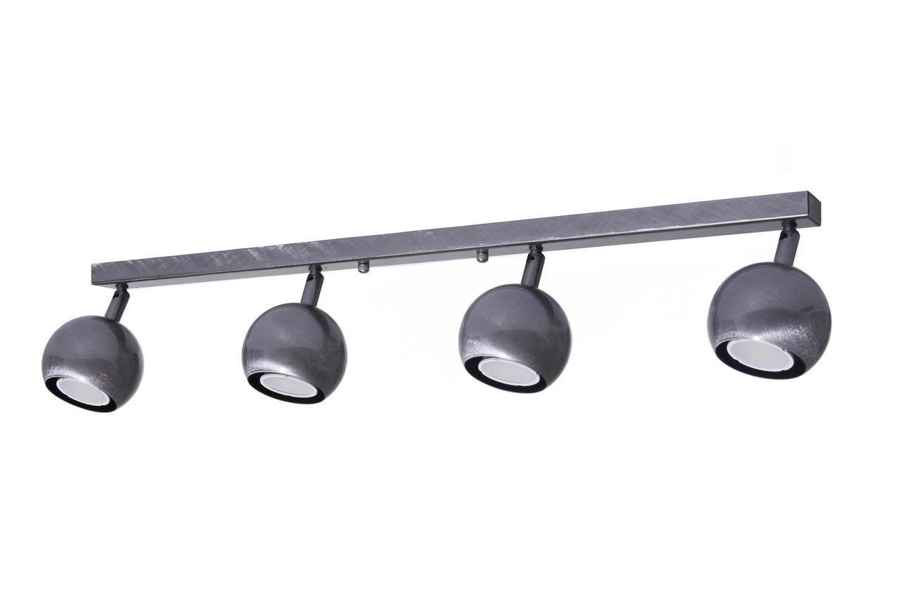 Светильник спот MSK ELECTRIC Core на четыре поворотных плафона под лампу GU10 Хром (NL 11151-4 CR) Светильник спот MSK ELECTRIC Core на четыре поворотных плафона под лампу GU10 Хром (NL 11151-4 CR)