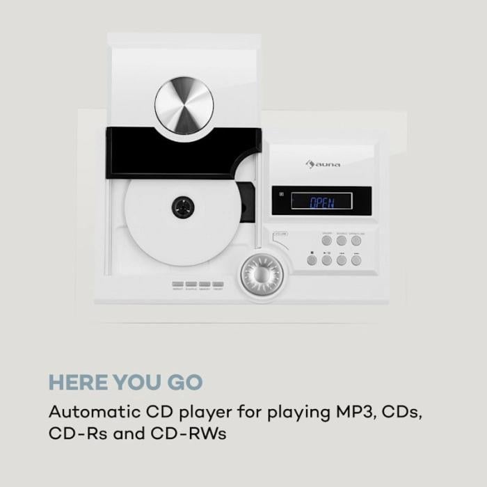 Стереосистема Auna StereoSonic DAB CD USB FM (10034087) - фото 3