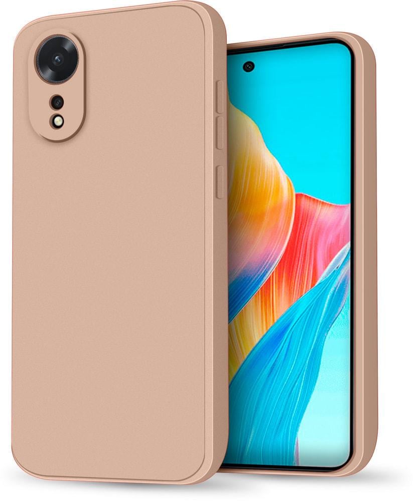 Силіконовий чохол HardCorner OPPO A58 (з мікрофіброю) Powdery (34423-0C)