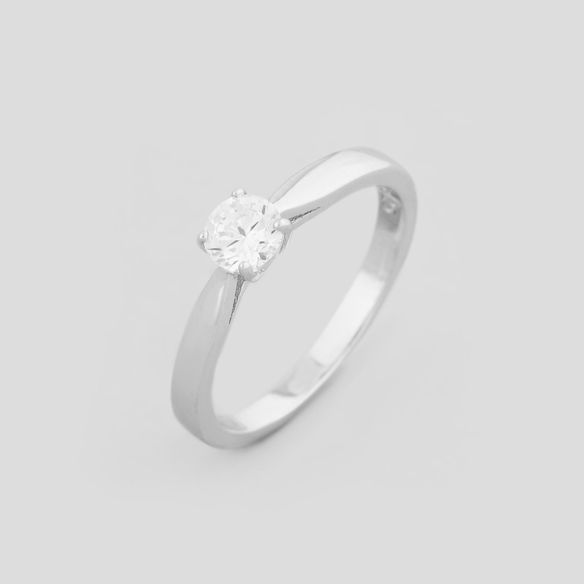 Серебряное кольцо Minimal Прекрасный соблазн р. 17 (15718)