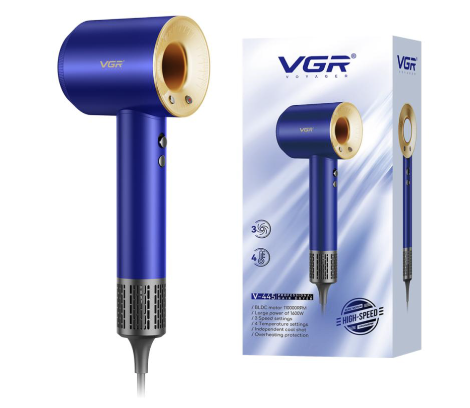 Фен для волосся VGR V-445 Синій