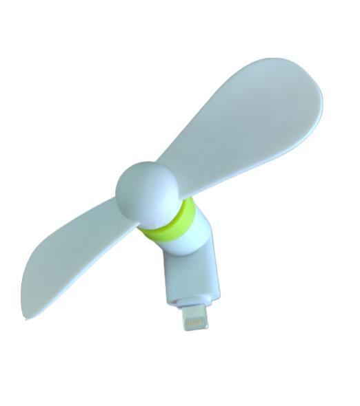 Вентилятор для телефона Mini Fan Lightning Белый
