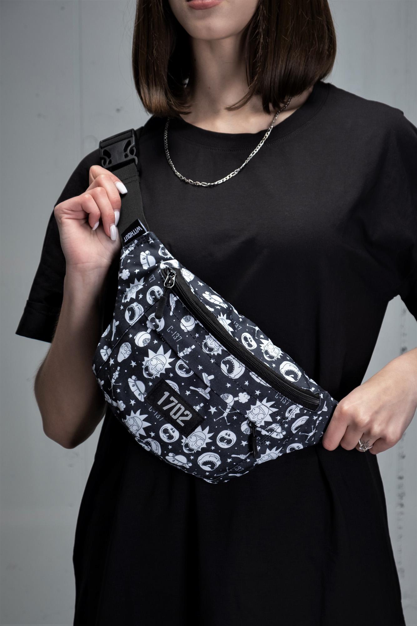 Бананка Without Brand Reflective Rick and Morty woman (8055036)